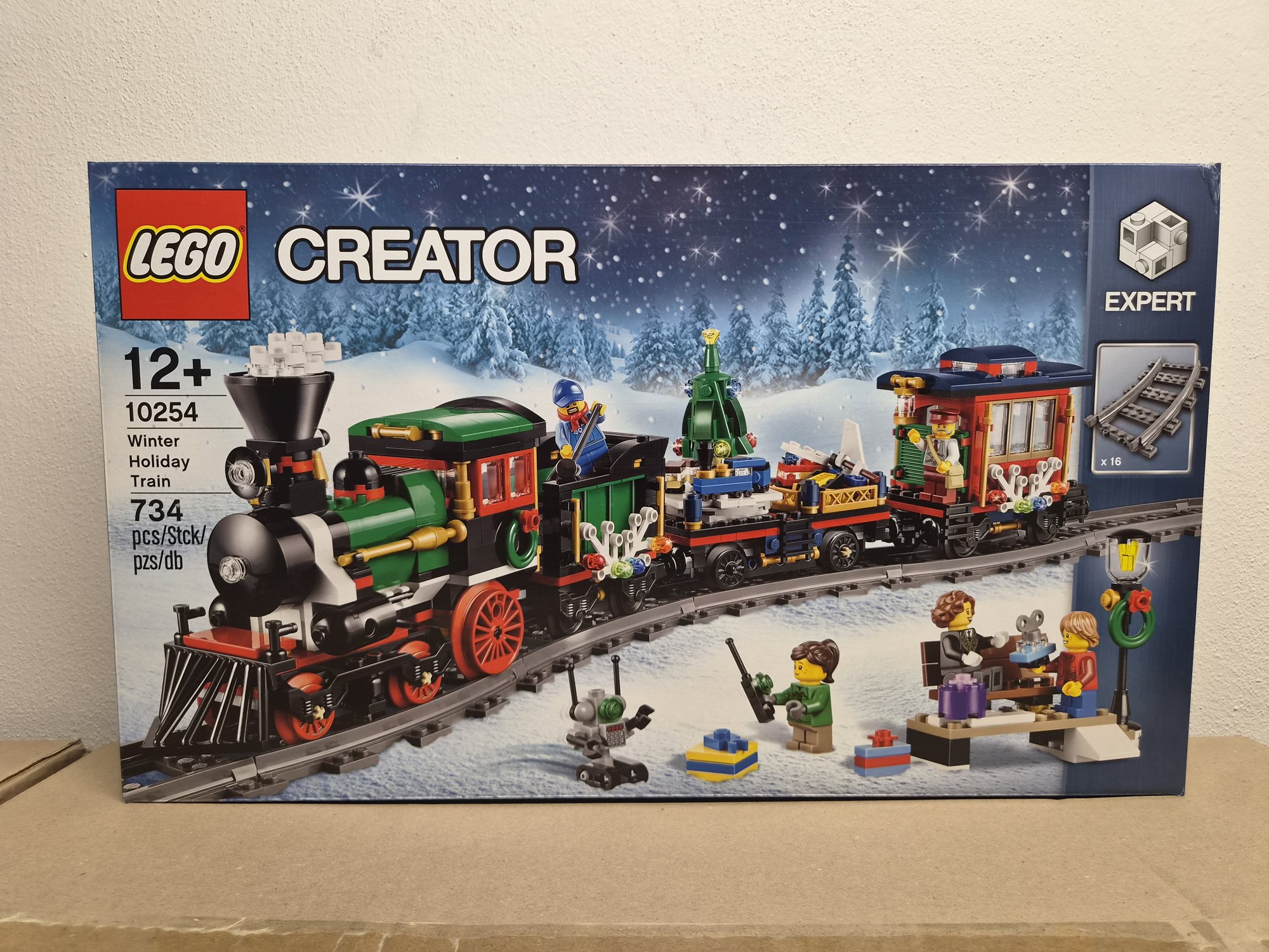 LEGO 10254 Zimní sváteční vlak