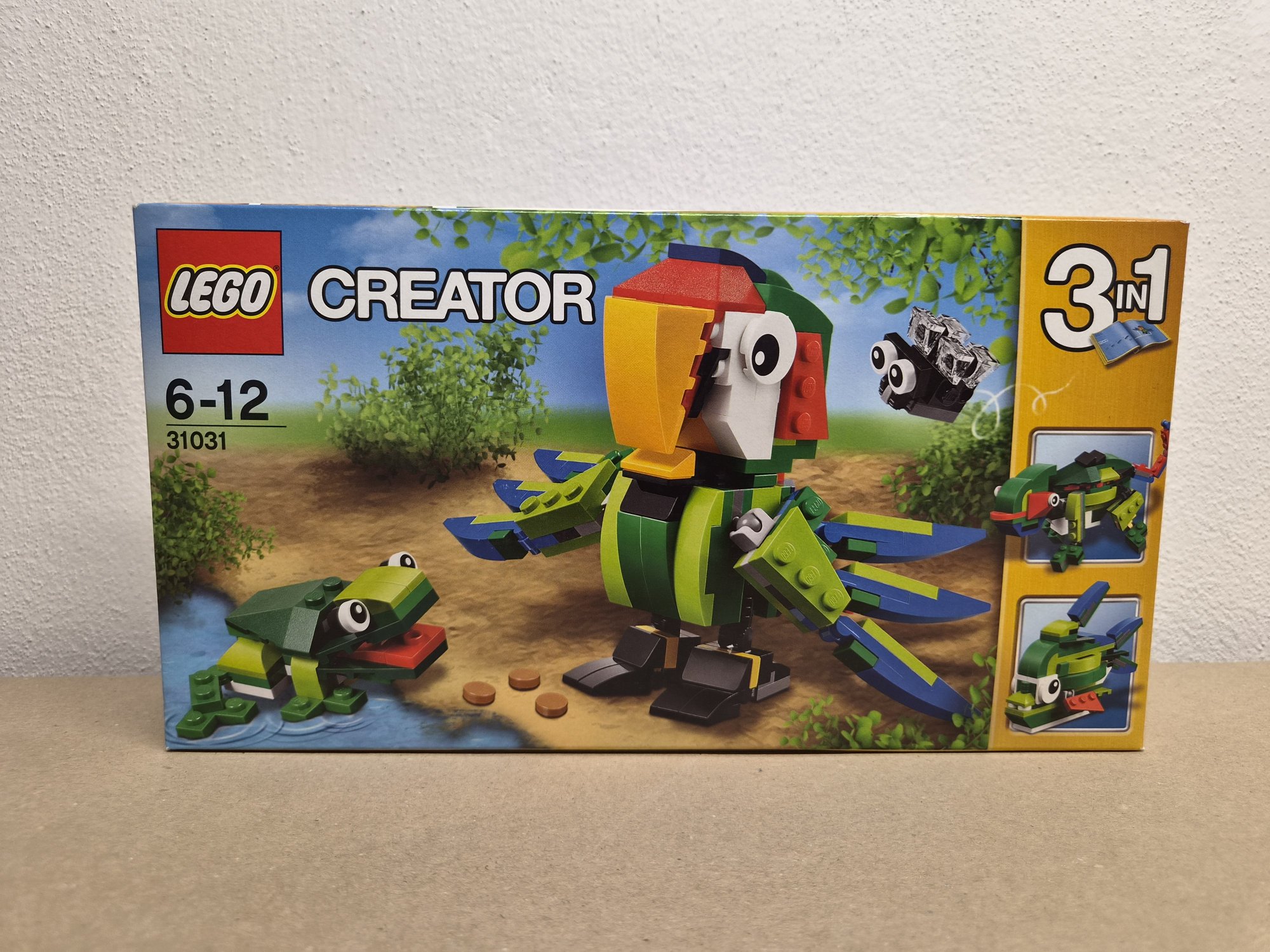 LEGO 31031 Zvířata z deštného pralesa